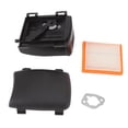 thumbnail image 2 of Kit de base de filtro y cubierta de aire conjunto de filtro de aire de motor de cortacésped duradero ABS exquisito profesional para jardinería para 14 743 03S ANGGREK Otros, 2 of 8