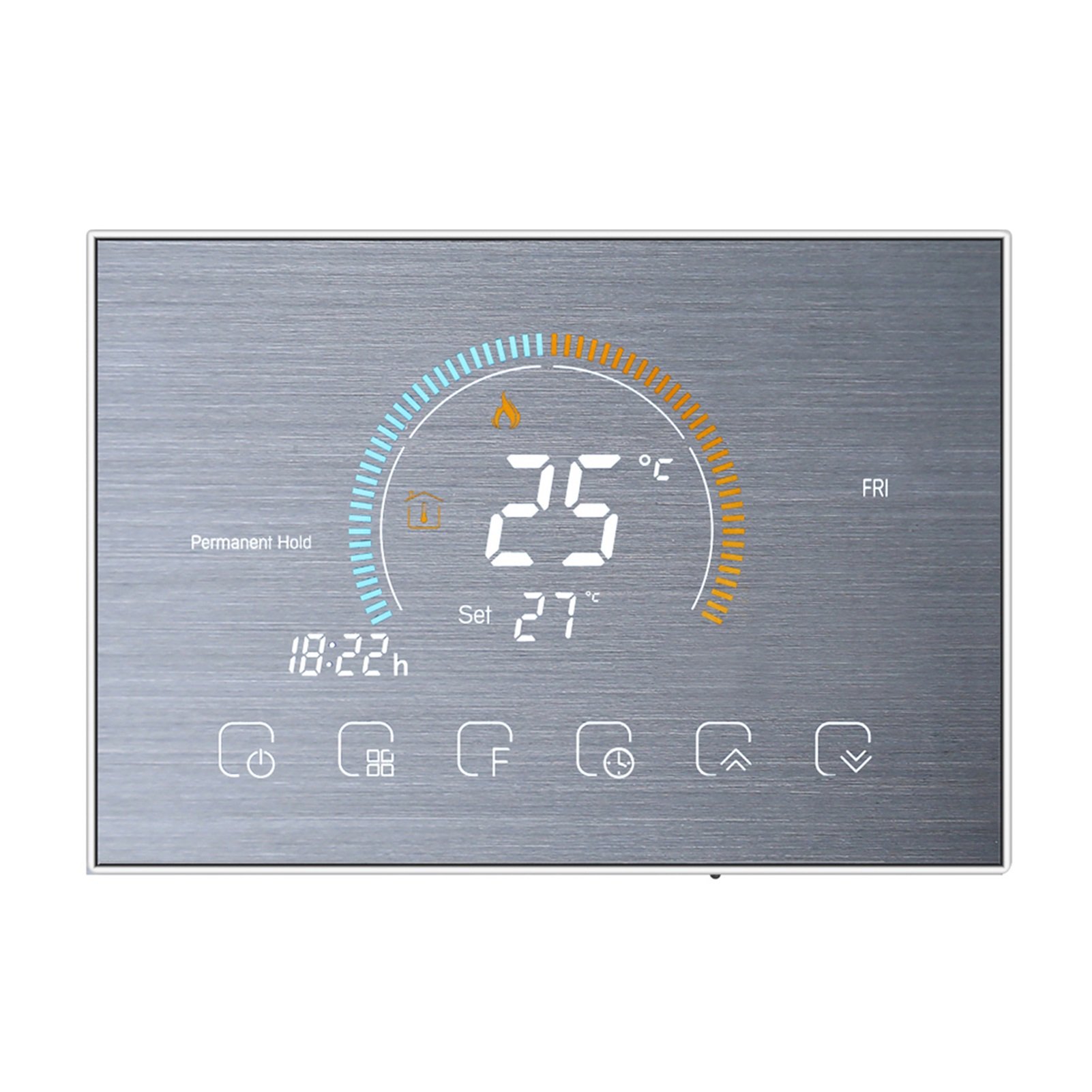 Wi-Fi Smart Gas Boiler Heating Thermostat WIFI Temperature Programma Weekly APP Control Backlight Touch Screen Weather Display ,Easy to Operate