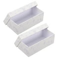 thumbnail image 5 of Entireivity 2Pcs Gift Box Marble Pattern Jewelry Boxes Christmas Luxury Presentation Gift Box, 5 of 8