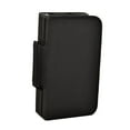 thumbnail image 3 of Estuche para CD y DVD con capacidad para 128 unidades, con cremallera, fundas para folletos, portátil y elegante, ideal para oficina, hogar viajes. Negro, 3 of 8