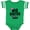 Football Green and White, variant on Inktastic Big Sister Again with Bow and Arrow Girls Baby Bodysuit