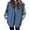 Blue, variant on Womens Plaid Vest Jacket, 2025 Fall Winter Coat, Sleeveless Padded Jacket, Windbreaker Parka Zip Down Overcoat Lapel Collar Outwear Fashion Peacoat(Blue,M)