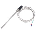 thumbnail image 2 of Termopar tipo K, sensor de temperatura con cable blindado a tierra para termopar tipo K Sensor de termopar tipo K diseñado a la perfección, 2 of 8