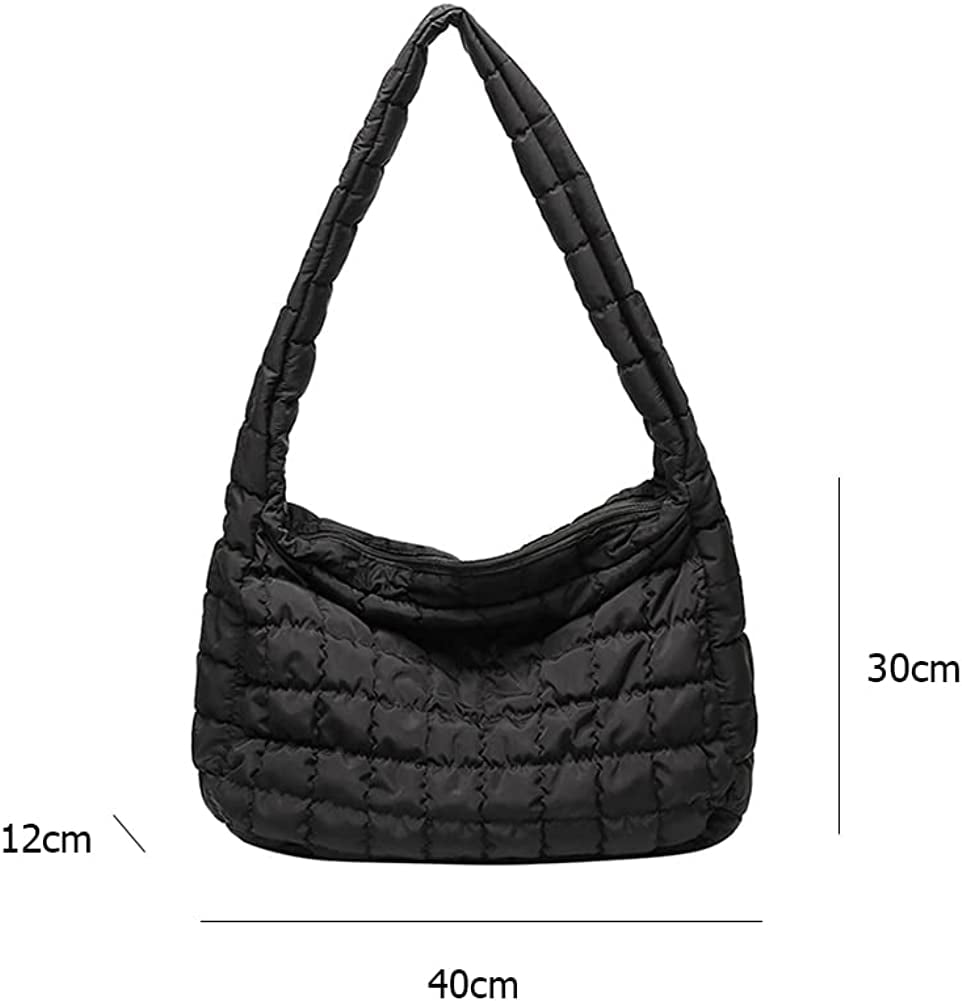 Clearance! Lotpreco Lightweight Shoulder bag with Big Chain for Women, Fits  anywhere Soft Quilted Padding Tote Bag Purse, Big Capacity, lightweight and  durable 