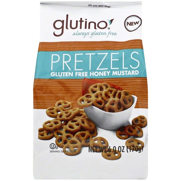 Glutino Gluten Free Honey Mustard Pretzels, 6 oz, (Pack of 6) Walmart