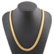 thumbnail image 2 of 18K Cadena de Oro 25 Collar 8mm Mujeres pulgadas para los hombres de hueso amarillo Collares Colgantes, 2 of 6