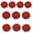 red, variant on Multipurpose Closures Button for Craft Outdoor Gears Sturdy Alloy Construction Portable Designs