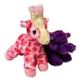 FUCSHIA GIRAFFE & VIOLET ELEPHANT Mini Flopsie 8" Stuffed Animal Plush ...