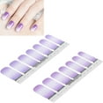 thumbnail image 4 of Full Cover Nail Stickers Self Adhesive Nail Art Stickers Easy Use Gradient Nail Full Cover Nail Wraps Exquisite Nail Polish  for Man for Indoor ANGGREK Otros, 4 of 8