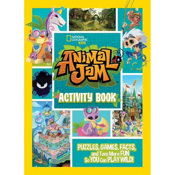 Pre-Owned Animal Jam Activity Book (Paperback) 1426331487 9781426331480