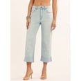 thumbnail image 2 of Jessica Simpson Women's Zinnia Wide Leg Boyfriend Jeans, Sizes 2-16, 2 of 6
