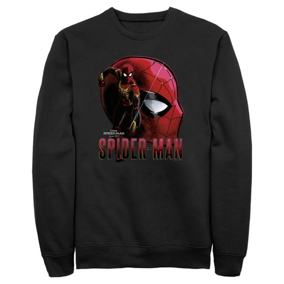 Men's Marvel Spider-Man: No Way Home Profile Sweatshirt Black Small