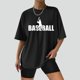 thumbnail image 2 of Camisas sexy de verano para mujer Blusa regular estampada con cuello redondo y manga corta OAVQHLG3B Store lin121212, 2 of 5