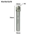 thumbnail image 2 of Versatile Corner Rounding End Mill for CNC Machines, High Toughness, Suitable for Various Materials, 2 of 2