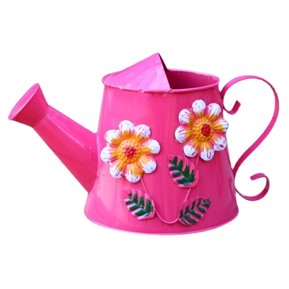 Metal Watering Can Large Capacity Garden Kettle with Long Spout for Indoor and Outdoor Care