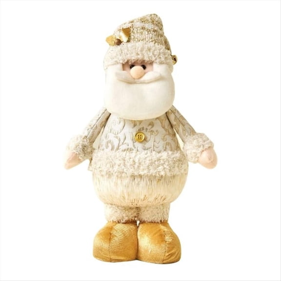 Santa Christmas Dolls Standing Figurines for Window Decoration Figurine Holiday Decor C