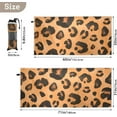 thumbnail image 4 of Orange Leopard Beach Towel 30" x 60", Quick Dry Bath Towel Super Absorbent Lightweight Travel Towel for Beach Yoga Swim Sport Camping Holiday, 4 of 7