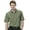 Hemlock, variant on Monterey Club Men's Herringbone Texture Solid Golf Polo Shirt #1059
