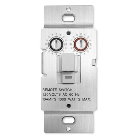 Push Button Electrical Switches - X10 WS469 Push Button Relay Wall Switch