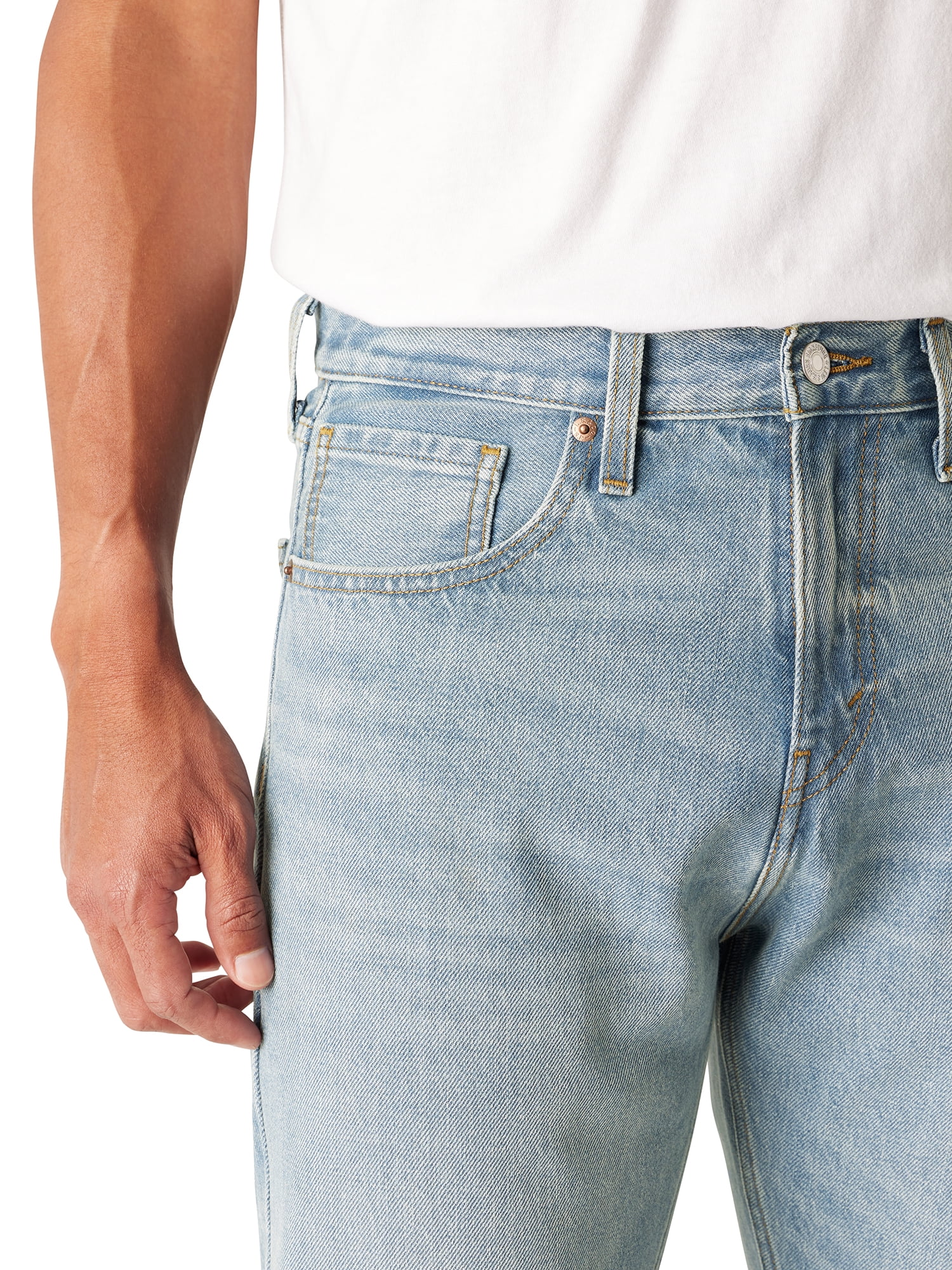 Levi Strauss Signature Men's and Big and Tall Original Straight Fit Jeans