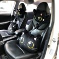 thumbnail image 2 of Almohadilla para el hombro para reposacabezas de coche, bonita almohada para el cuello con forma de gato negro, almohada para la cintura, decoración interior del coche, 2 of 6