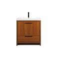 thumbnail image 3 of 30 inch single bathroom vanity in Teak, 3 of 8