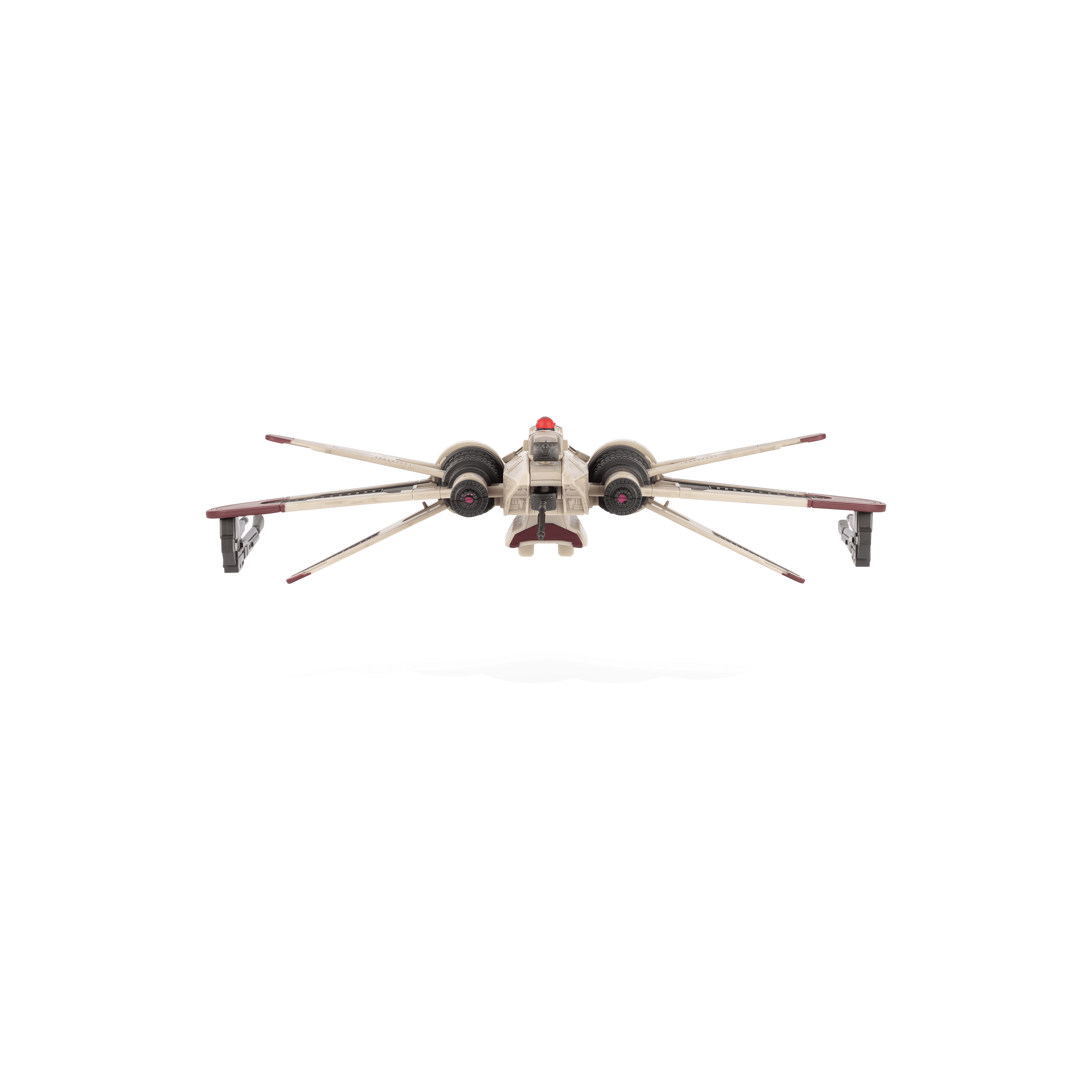 Star Wars Micro Galaxy Squadron ARC-170 Starfighter - 8 inch Vehicle with 1 inch Micro Figure Accessories