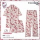 thumbnail image 2 of Sanrio-Pijama de dibujos animados Kawaii de Hello Kitty, conjunto de tres piezas con pantalones de manga corta para primavera y verano, 2 of 4