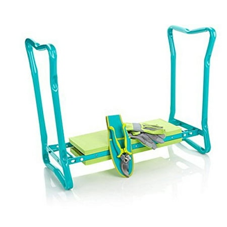 Hgtv Patios And Gardens Kneeler/Sitter Fashion Garden Gardening Kneeler Bench Tools and Accessories Collection ~4 Piece Set ()