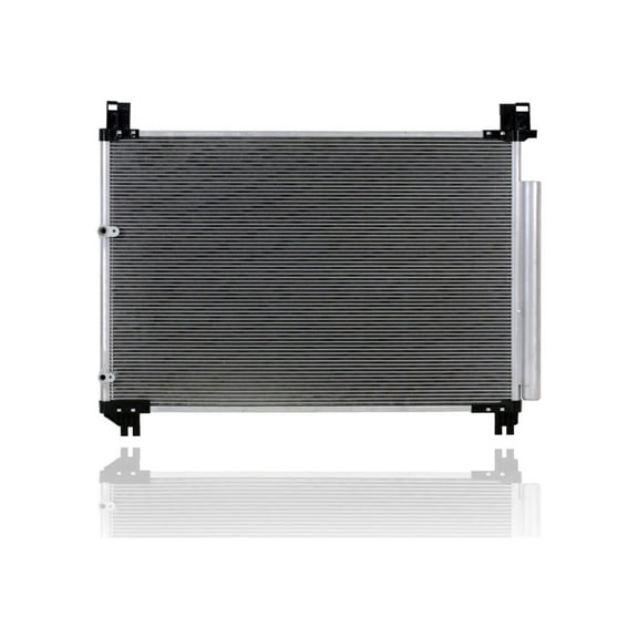 A/C Condenser - Pacific Best Inc For/Fit 4439 Toyota Highlander 5 mm w/Receiver & Dryer Parallel Flow Construction