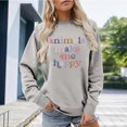 thumbnail image 2 of Christmas Sweatshirt Animal Lover Crewneck Pullover Sweater Whimsical Appreciation Cozy Soft Casual Wear For Ugly Christmas Sweater, 2 of 5