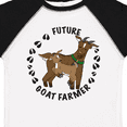 thumbnail image 4 of Inktastic Future Goat Farmer with Cute Goats and Hoof Prints Boys or Girls Toddler T-Shirt, 4 of 5