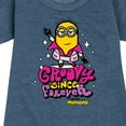 thumbnail image 3 of Despicable Me Minions - Groovy Since Forever - Toddler & Youth Girls Fleece Dress, 3 of 5