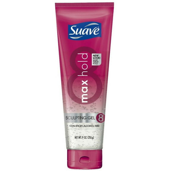 Suave Max Hold 8 Sculpting Gel 9 oz (Pack of 4)