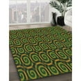 thumbnail image 3 of Ahgly Company Machine Washable Indoor Rectangle Transitional Dark Forest Green Area Rugs, 7' x 10', 3 of 7