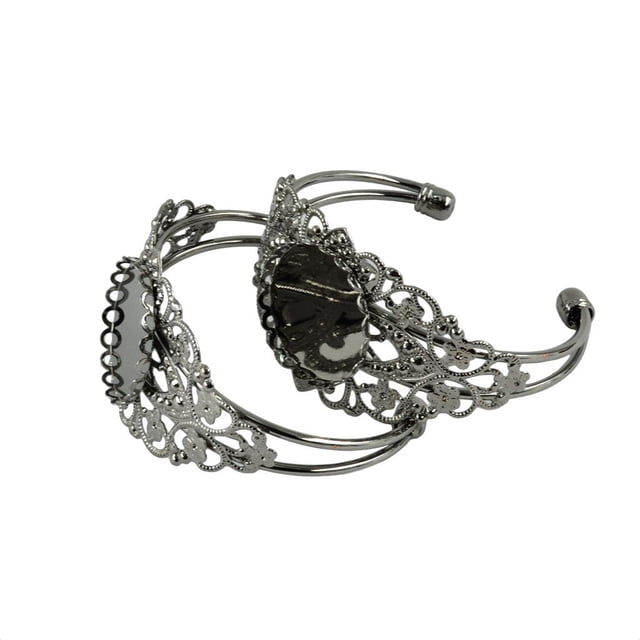 Brazalete en blanco Sunnimix 2 piezas Negro