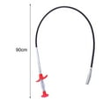 thumbnail image 6 of opvise 2Pcs Sewer Pipe Dredger Drain Clog Removal Tool 4 Claws Design Extra-Long Flexible Bendable Sewer Dredging Device Cleaning Tool 90 cm 2pcs, 6 of 8