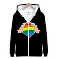 thumbnail image 1 of Sudadera con capucha LGBT con estampado 3D de moda para hombres y mujeres, sudadera con bandera lesbiana gay, sudadera con cremallera, chaqueta informal de manga larga, abrigo, ropa, 1 of 6