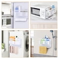 thumbnail image 2 of Yuarrent Estante de almacenamiento para refrigerador, ahorro de espacio, almacenamiento colgante, estante lateral de cocina cargable, organizador de Organizadores de utensilios de cocina Yuarrent HA013230-00, 2 of 6