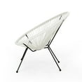 thumbnail image 5 of GDF Studio Mia Outdoor Hammock Weave Chair with Steel Frame (Set of 2), 5 of 7
