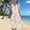 Green, variant on Danhjin Women's Summer Dresses Sleeveless Sundress Elastic Waist Ruffle Casual Loose V Neck Tank Dresses