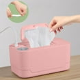 thumbnail image 5 of Smart USB Wet Wipe Warmer, 55-65掳C Adjustable Thermostat for Baby & Facial Wipes, Portable Desktop Heater Dispenser for Car, Home, Office, Large Capacity Holds Up to 120 Wipes, 5 of 6