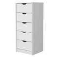 thumbnail image 5 of We Have Furniture Raymer 2 Piece Bedroom Set, Nightstand + Dresser, White Finish, 5 of 5