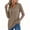 Brown, variant on Bixock Womens Plus Size Tops Long Sleeve V Neck Tunic Blouse Pullover Shirts Loose Casual Fall Going Out Tops,Women Clothings