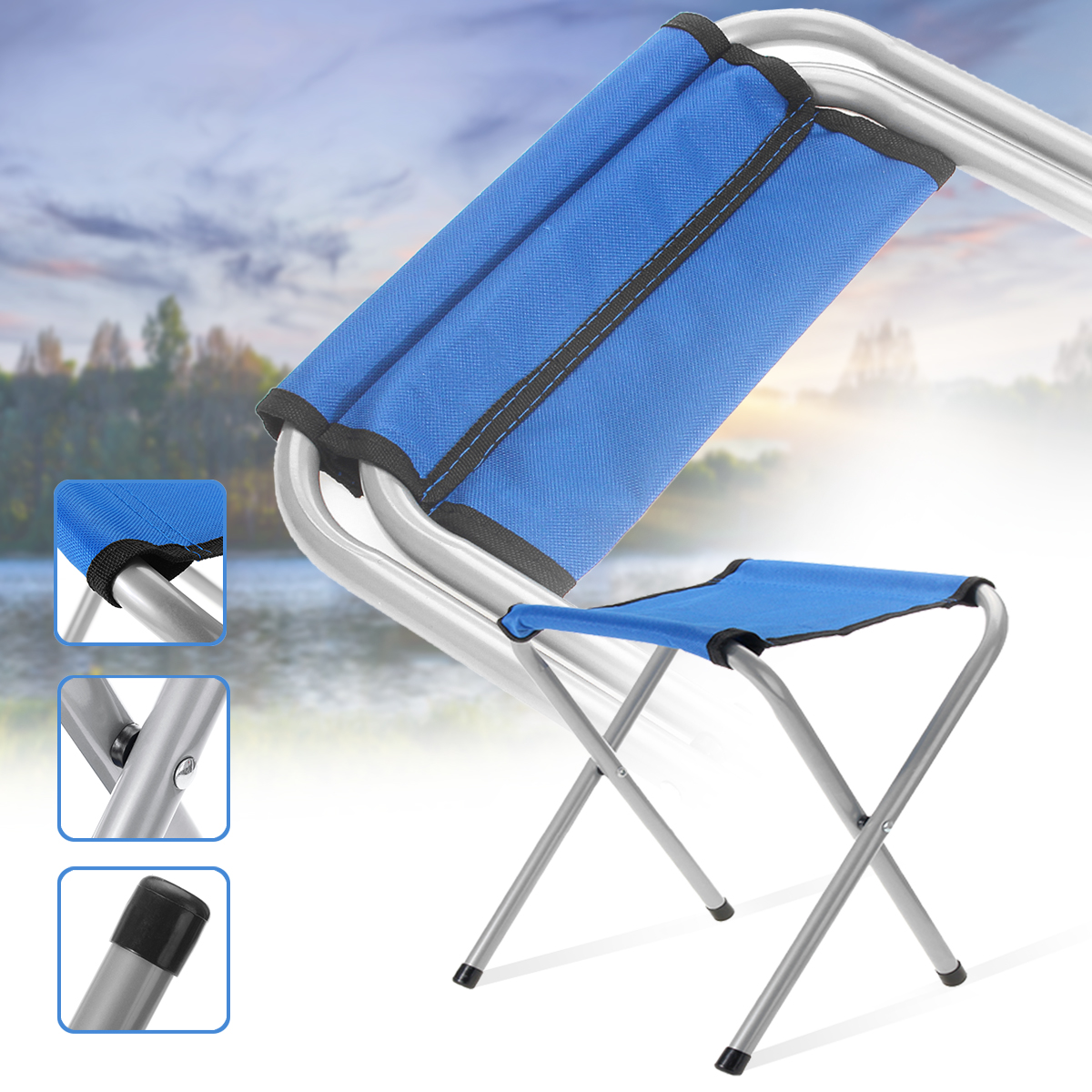 Collapsible Camp Stool,Perfect for Painting Fishing Camp Traveling Hiking Beach Garden BBQ Small Stool Camping Folding Chairs Outdoor Mini Stools Upone Mini Folding Stool Chair Portable