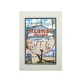 thumbnail image 1 of Oceanside, California, Beach Montage, Lantern Press Artwork, 1 of 2