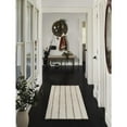 thumbnail image 4 of Momeni Simba Hand Tufted Wool Striped Ivory Area Rug 2' X 3', 4 of 12