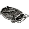 thumbnail image 3 of Moranse Religion Cross Cowboy Kneeling Prayer And Horse Design Belt Buckles, 3 of 5