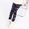 thumbnail image 4 of Kids Toddler Girls Leggings Warm Thick Fleece Lined Fall Winter Skinny Pants Teenage Child 3-13 Years, 4 of 7