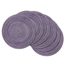 RUIQPGRT Sales Today Clearance Coolmade Round Woven Placemats Set Of 6 Dining Tables Kitchen Decor